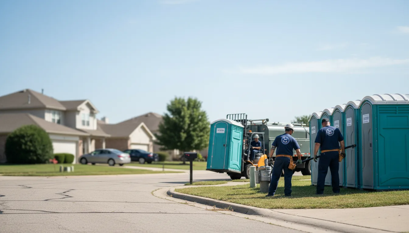 Porta Potty Rental in Christopher, IL near me